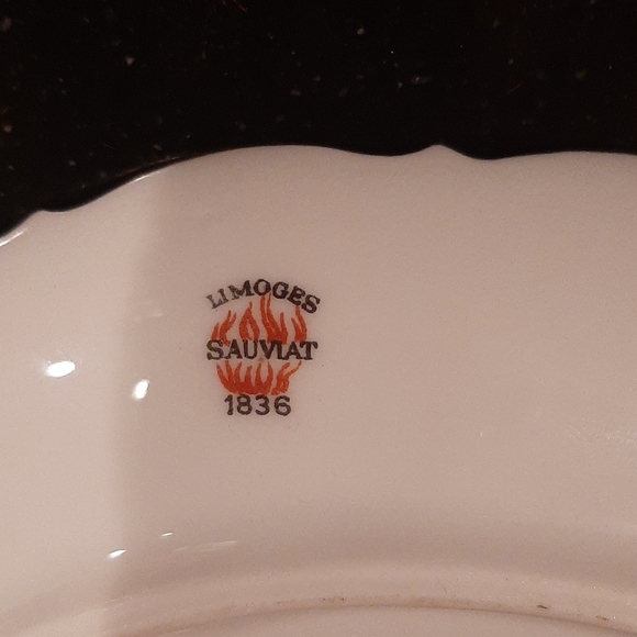 Authentic Tiffany Limoge bread plate - Picture 3 of 4